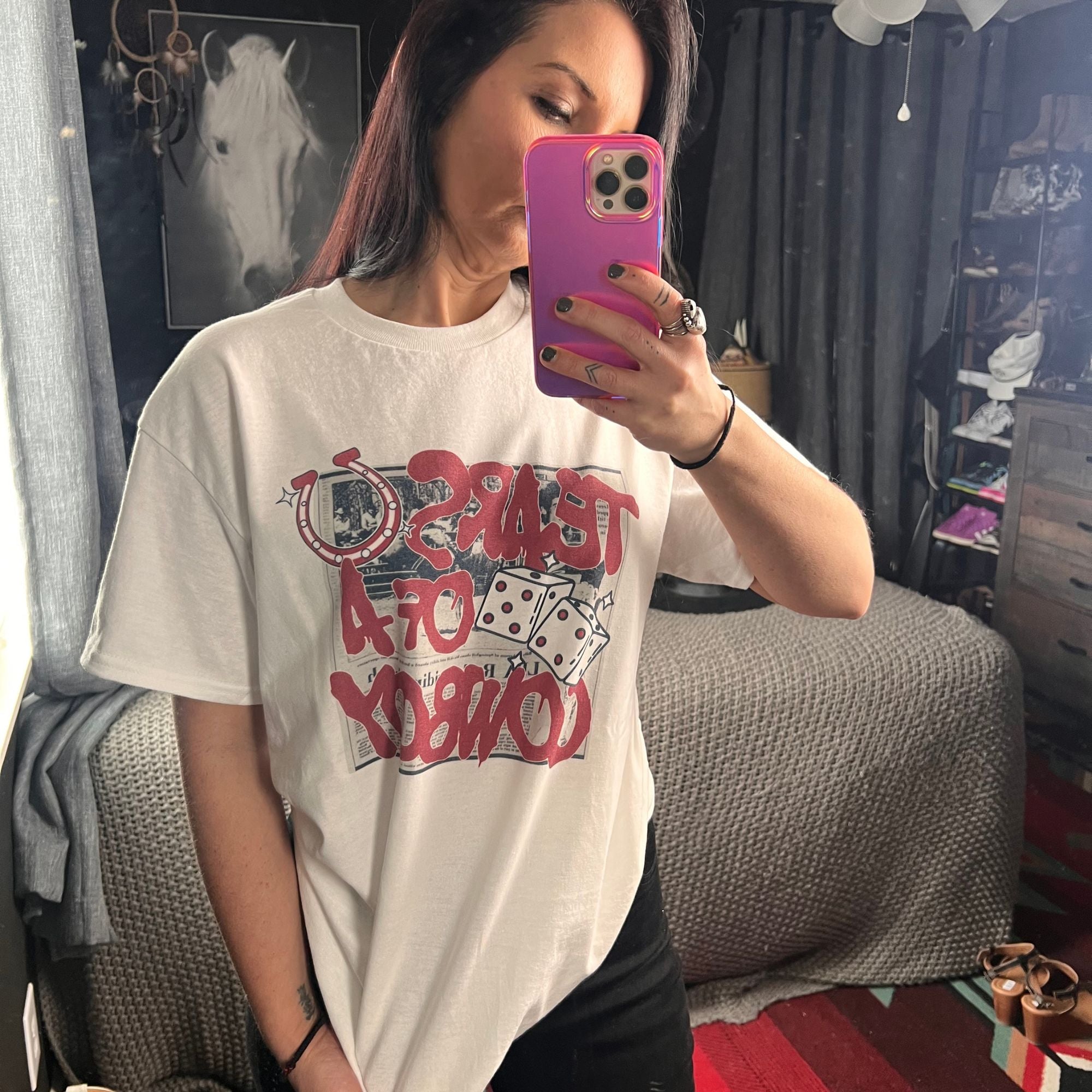 Tears of a Cowboy Tee