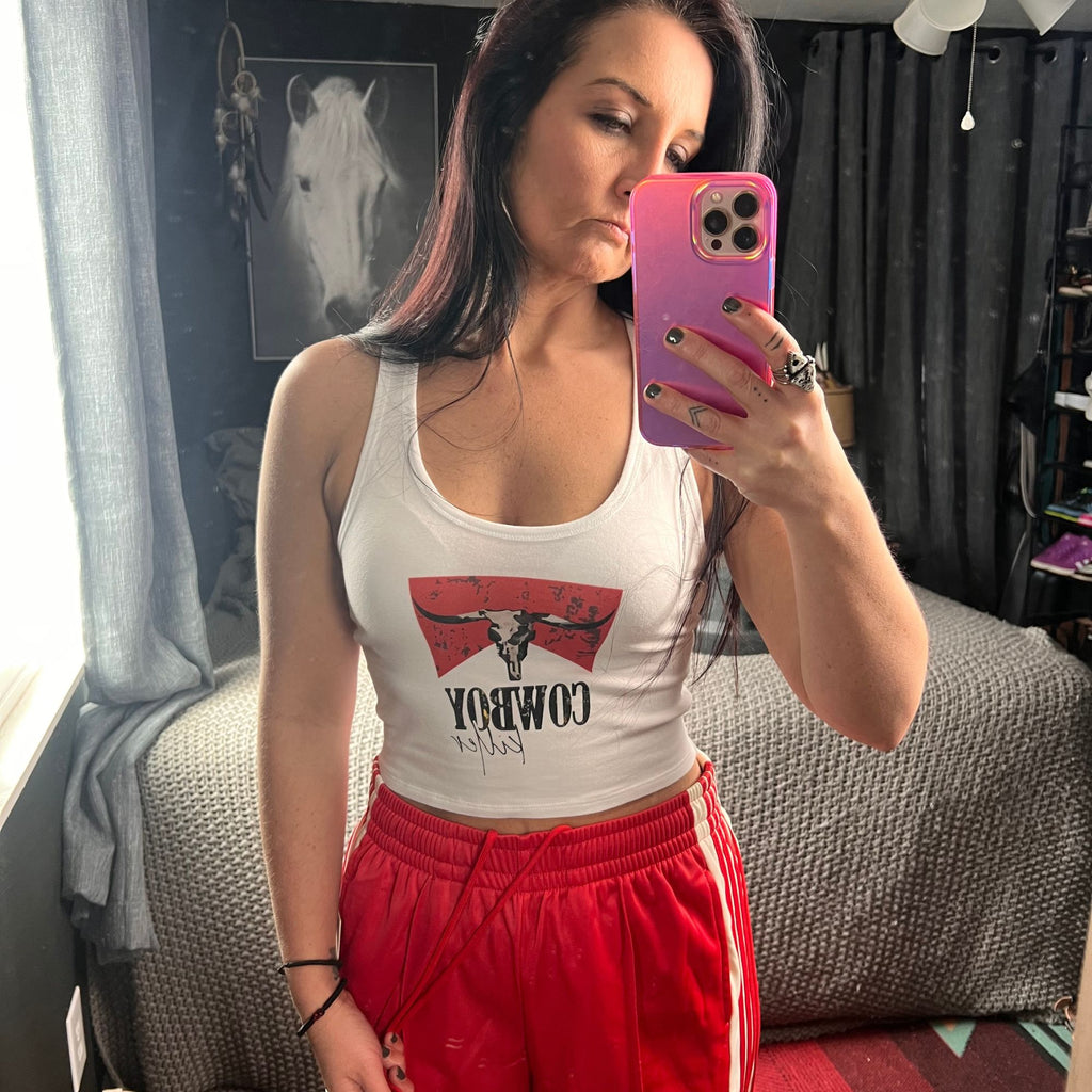 Cowboy Killer Crop Tank