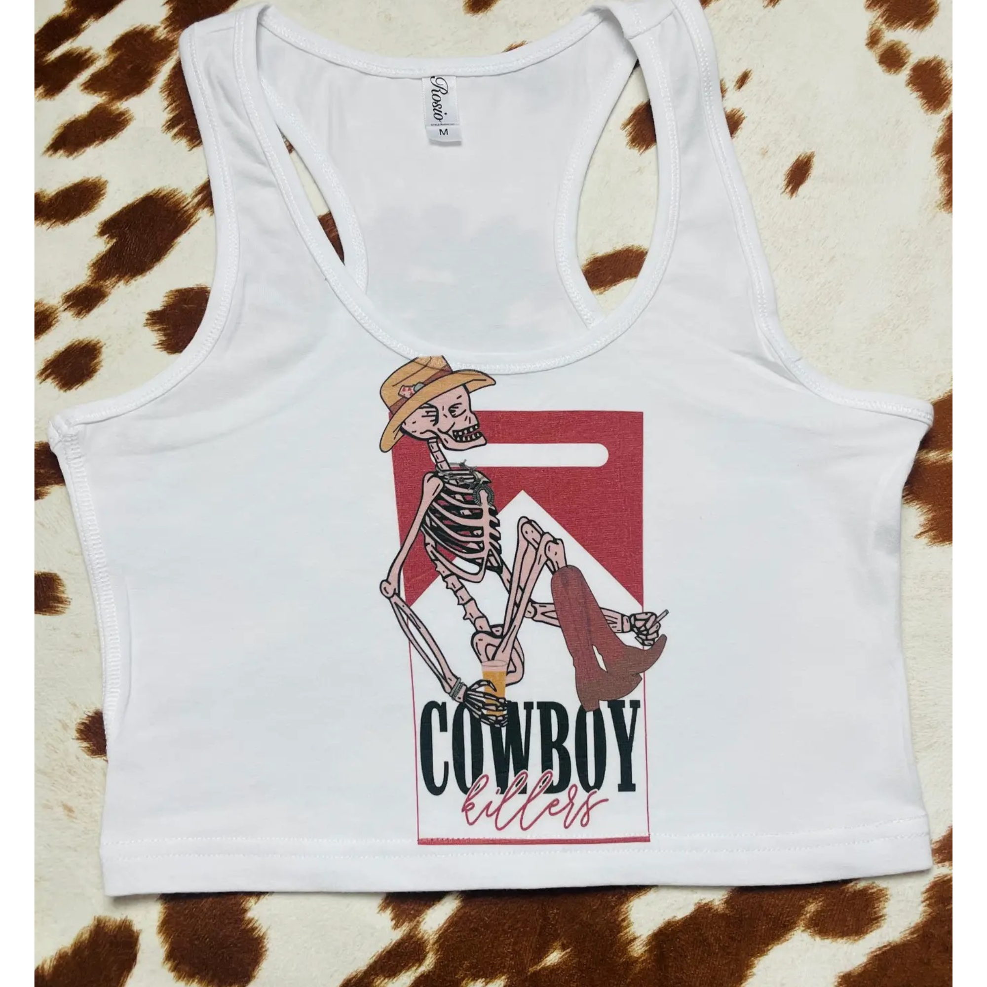 Cowboy Classic Crop Tank